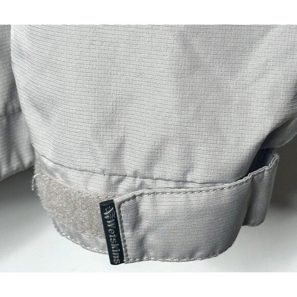 Wetskins Rain Jacket Womens Hooded Waterproof Full Zip Drawstrings White Size S - Picture 5 of 16